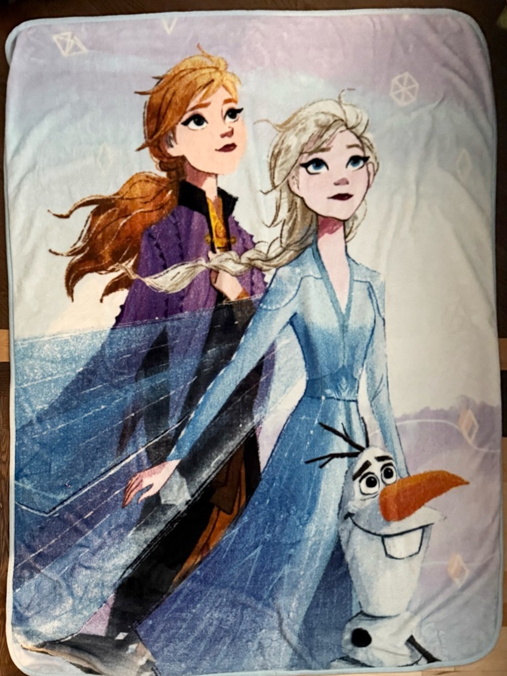 Disney Frozen Plush Blanket Throw